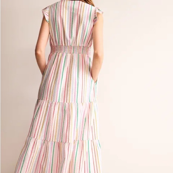 🌈 Boden dress rainbow seersucker - Picture 8 of 8